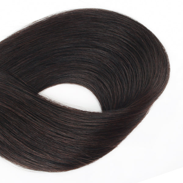 Tape in Hair Extensions #1B Off Black Silky Straight Hair