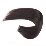 Tape in Hair Extensions #1B Off Black Silky Straight Hair