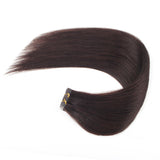 Tape in Hair Extensions #2 Dark Brown Silky Straight Hair