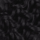 Tape in Hair Extensions #1 Jet Black Curly Hair