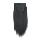 Lovrio Yaki Straight Clip in Human Hair Extensions  YK - lovirohair